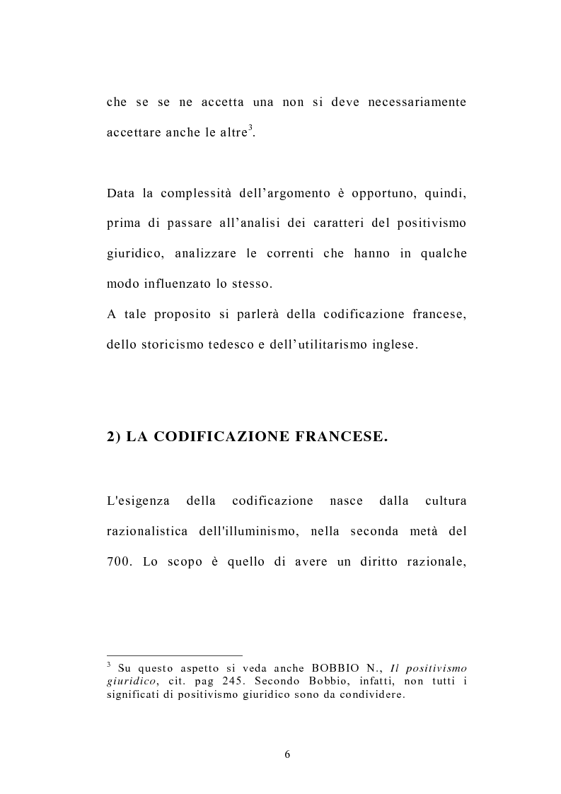 Anteprima della tesi: La scienza giuridica secondo il Positivismo giuridico ed il Neocostituzionalismo, Pagina 7
