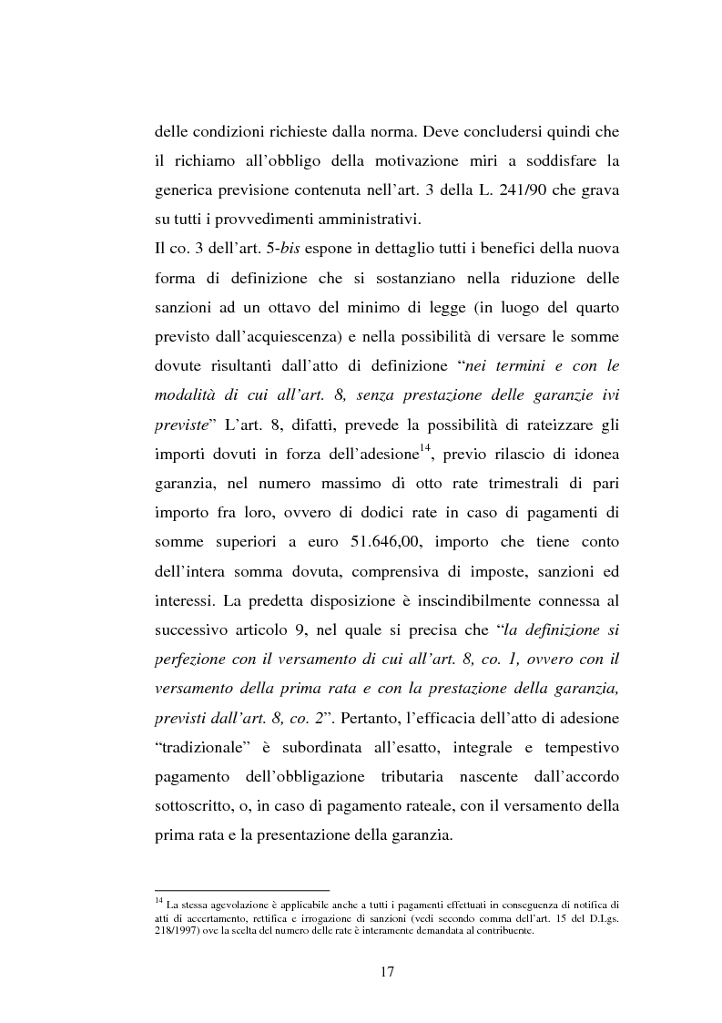 Anteprima della tesi: Nuove forme di definizione dell'accertamento tributario, Pagina 10