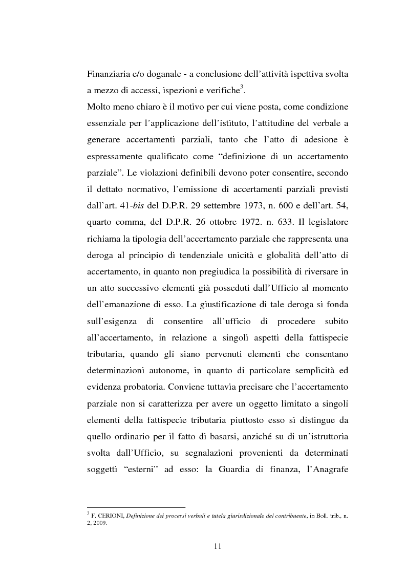 Anteprima della tesi: Nuove forme di definizione dell'accertamento tributario, Pagina 4