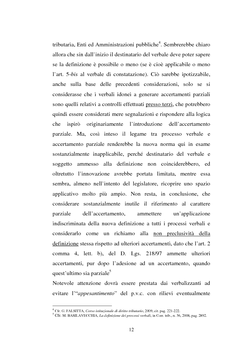 Anteprima della tesi: Nuove forme di definizione dell'accertamento tributario, Pagina 5