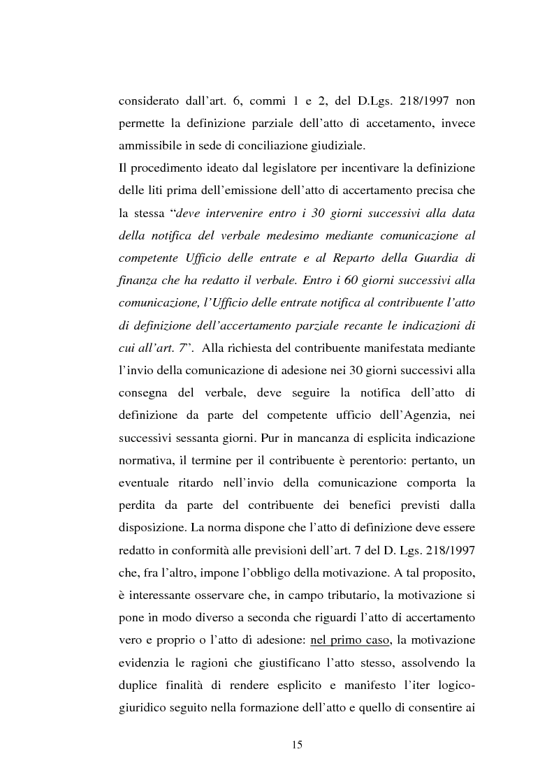 Anteprima della tesi: Nuove forme di definizione dell'accertamento tributario, Pagina 8