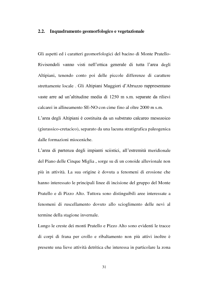 Anteprima della tesi: La mitigazione del rischio valanghe nel comprensorio sciistico di Rivisondoli (AQ), Pagina 4