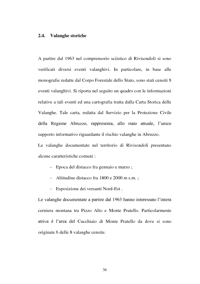 Anteprima della tesi: La mitigazione del rischio valanghe nel comprensorio sciistico di Rivisondoli (AQ), Pagina 9