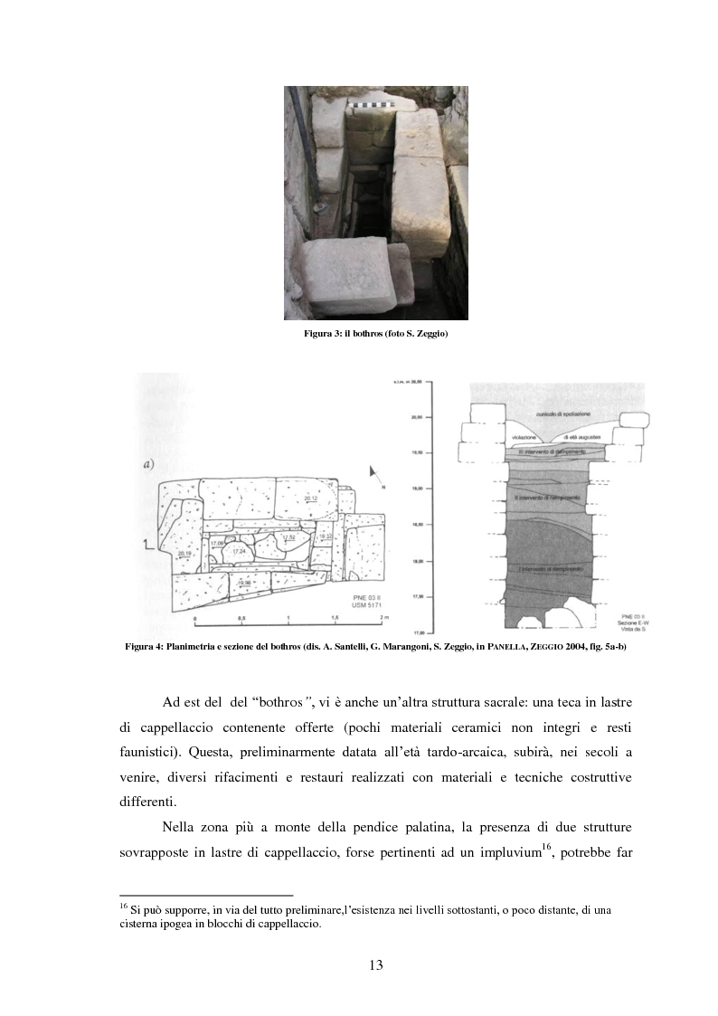 Anteprima della tesi: Le pendici nord-orientali del Palatino tra tarda antichità ed età moderna (Ambiente 2). Contesti, stratigrafia, storia, Pagina 9