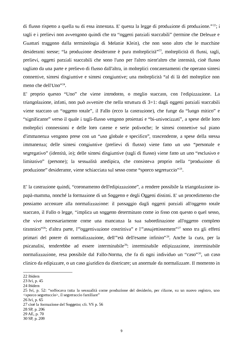 Estratto dalla tesi: Potere e Resistenza; Kafka, Deleuze, Foucault
