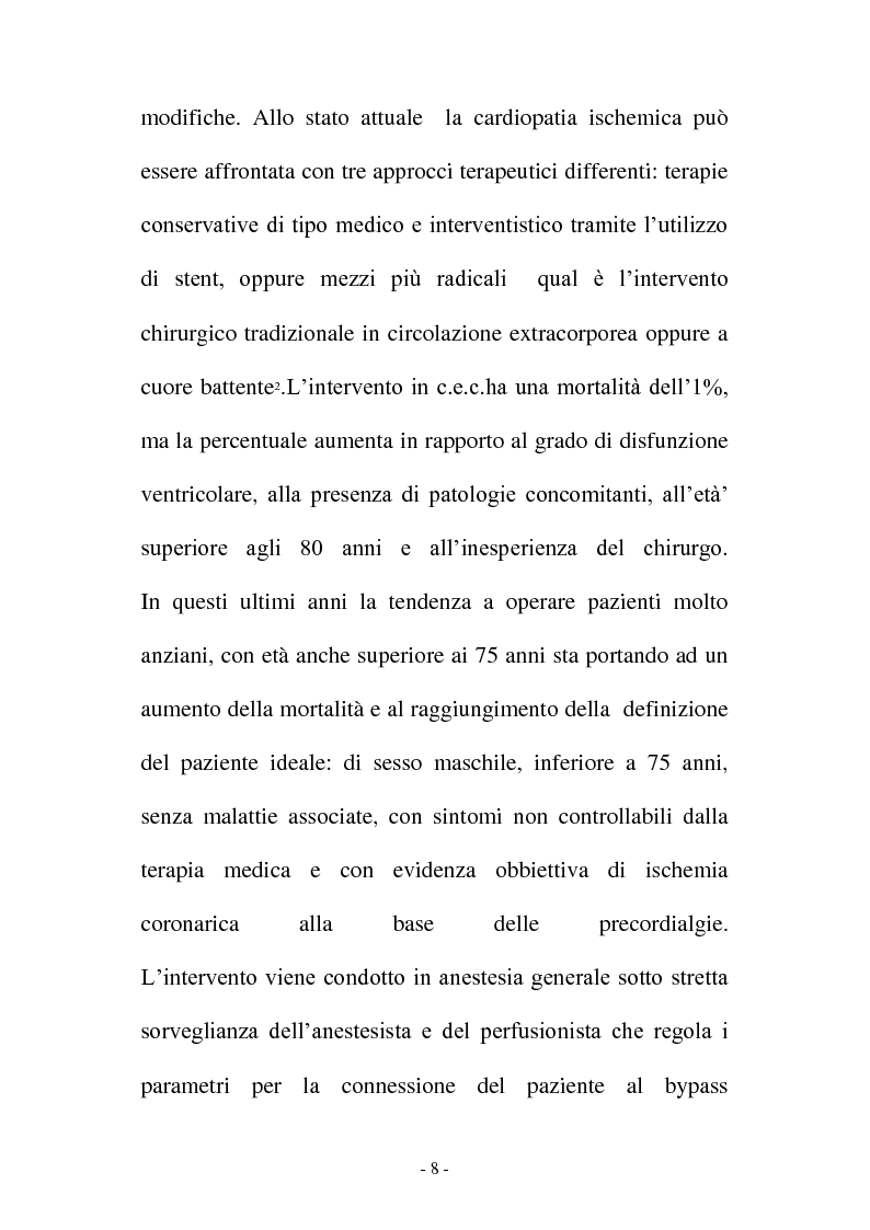 Anteprima della tesi: Tecniche di anestesia nel paziente cardiochirurgico in circolazione extracorporea, Pagina 6
