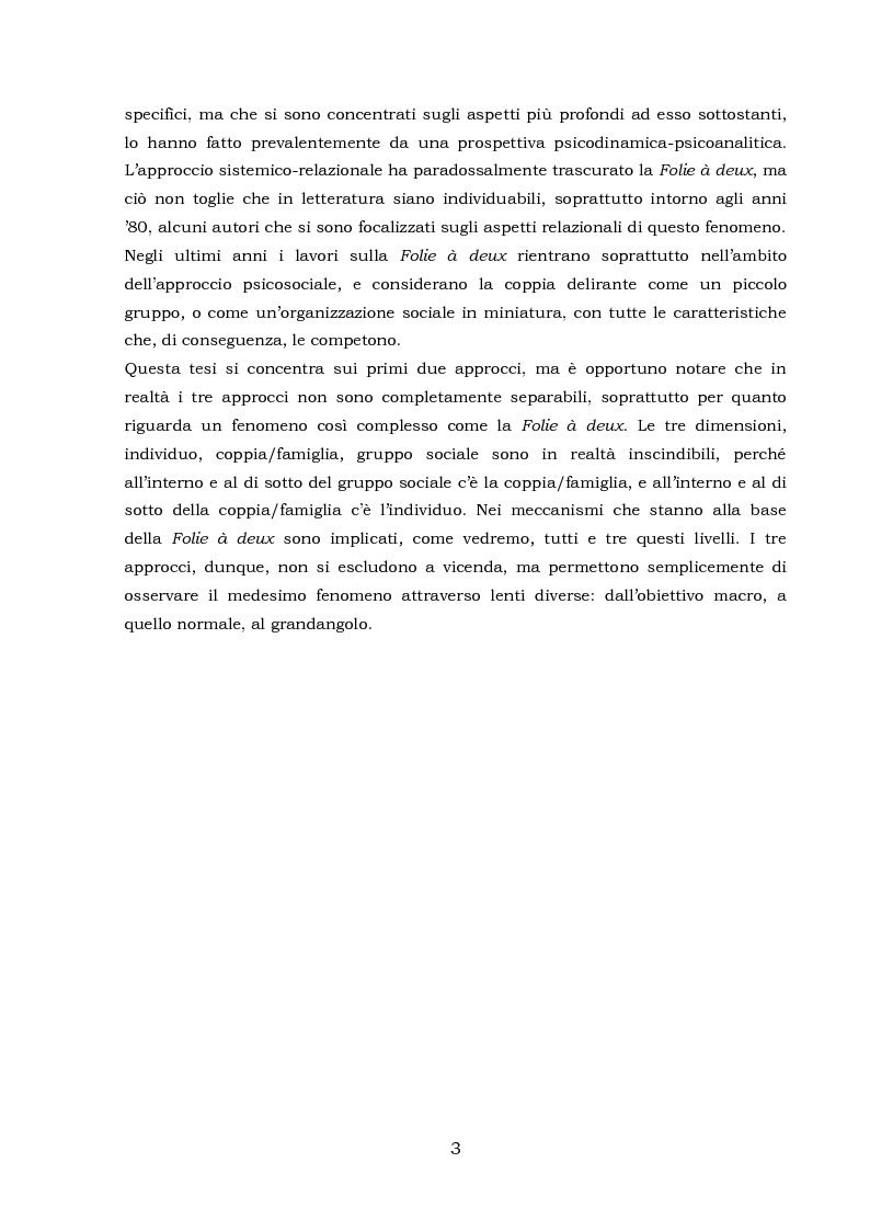Anteprima della tesi: Folie à deux: dinamiche intrapsichiche e relazionali, Pagina 7