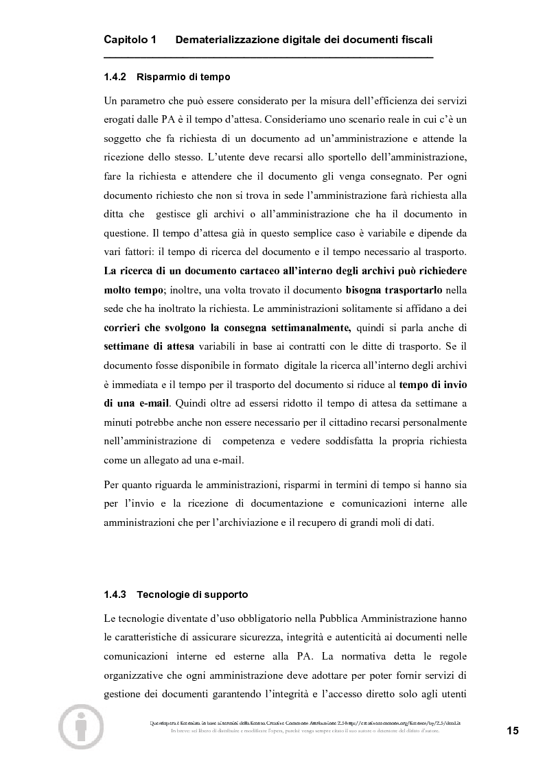 Estratto dalla tesi: Aspetti tecnologici e normativi della dematerializzazione digitale dei documenti. Uso dello standard UBL per la fatturazione elettronica.