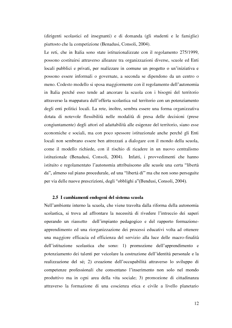Anteprima della tesi: L'insegnante nella scuola dell'autonomia, Pagina 9