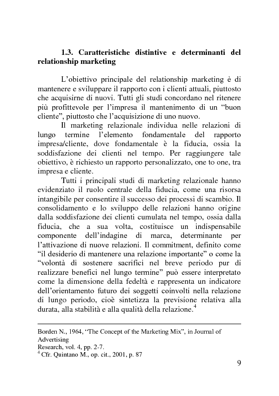 Anteprima della tesi: Il ruolo della fiducia nella GDO. Il caso della Desparcampania, Pagina 5