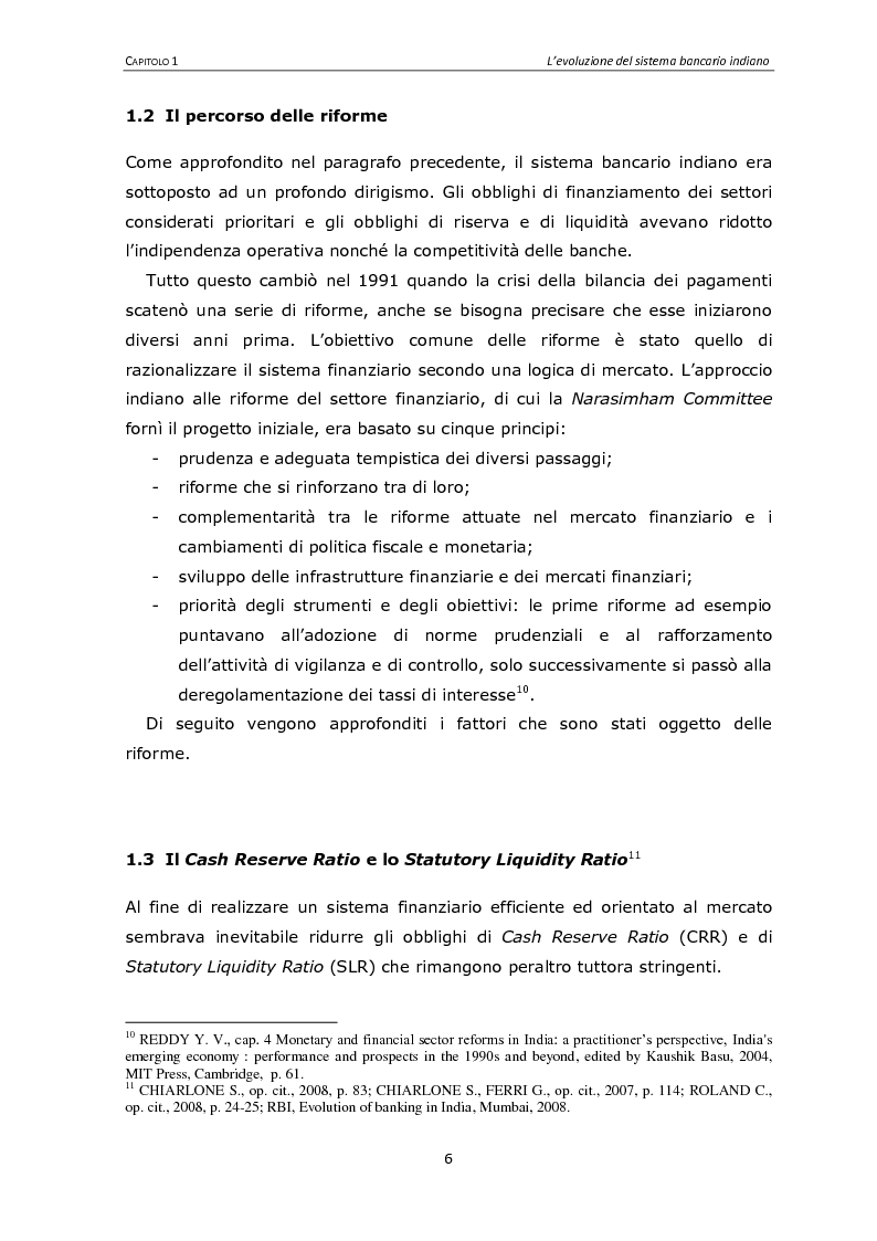 Anteprima della tesi: Il sistema finanziario indiano, Pagina 6