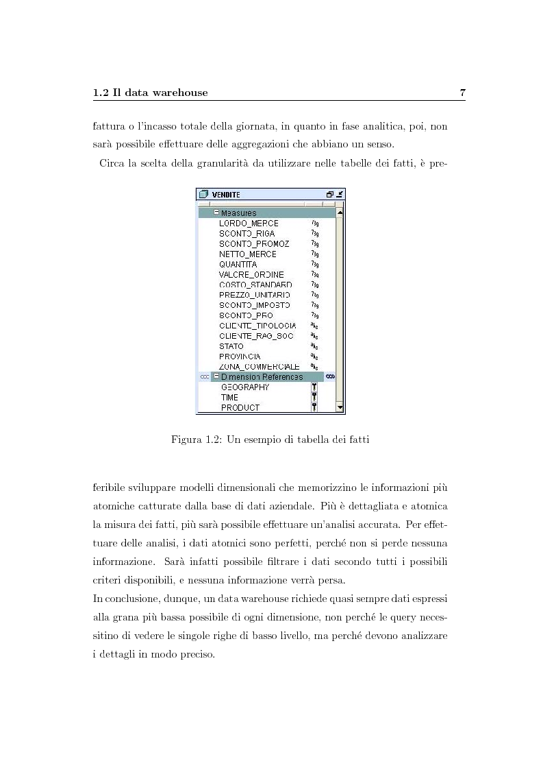 Anteprima della tesi: Business Intelligence e tools: considerazioni sullo sviluppo di un prototipo su piattaforma Oracle e Pentaho, Pagina 12