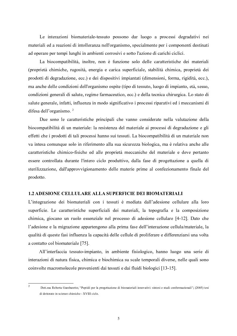 Anteprima della tesi: Produzione e caratterizzazione di matrici in alginato di sodio reticolato per l'ingegneria tessutale, Pagina 4