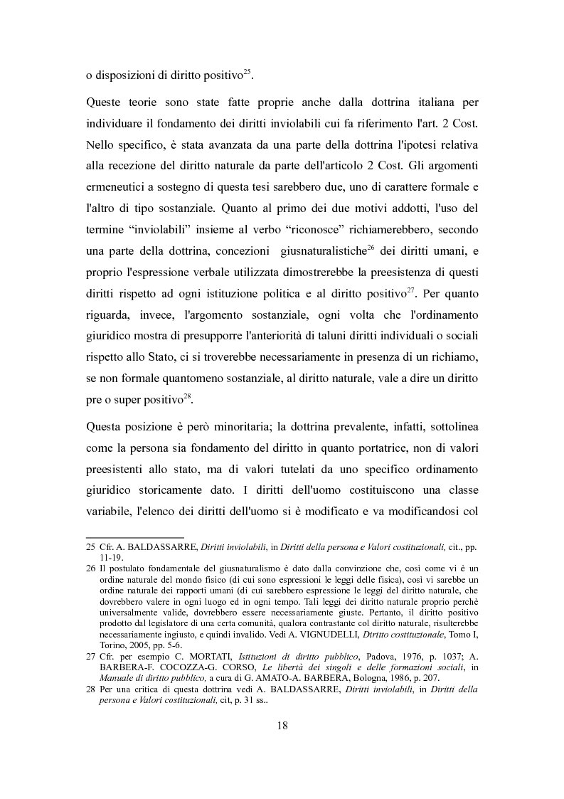 Anteprima della tesi: Principi costituzionali in tema di testamento biologico, Pagina 9