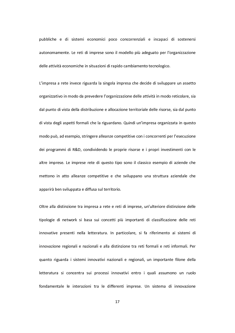 Anteprima della tesi: Brevetti, network e scenari competitivi. Analisi della capacità innovativa delle imprese italiane, Pagina 12