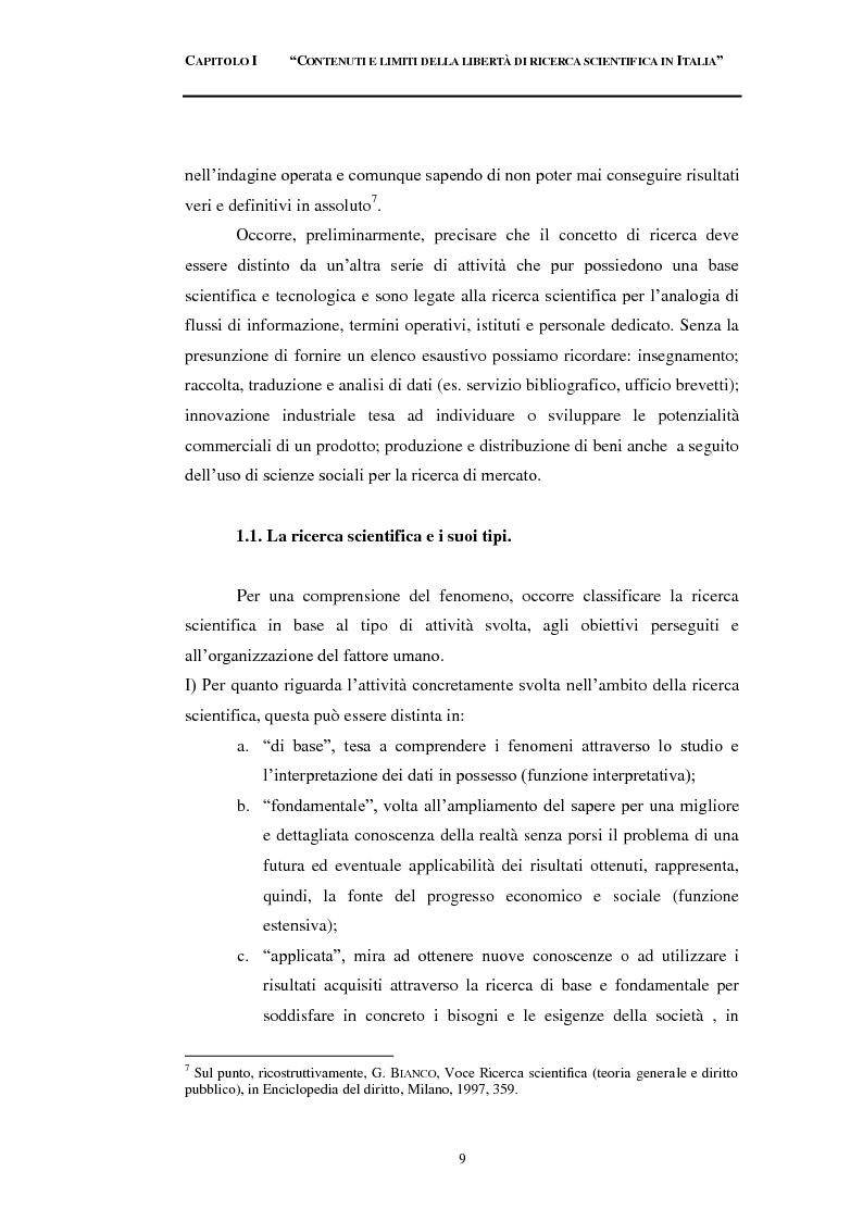 Anteprima della tesi: Embrione vs ricerca scientifica. Analisi comparata con l’ordinamento spagnolo, Pagina 5