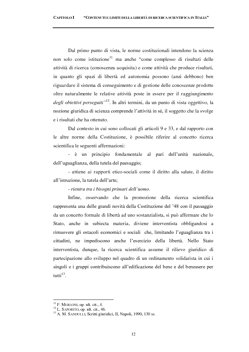 Anteprima della tesi: Embrione vs ricerca scientifica. Analisi comparata con l’ordinamento spagnolo, Pagina 8