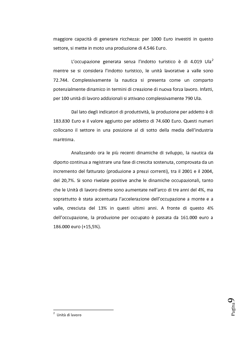 Anteprima della tesi: Disciplina legislativa della nautica da diporto, Pagina 3