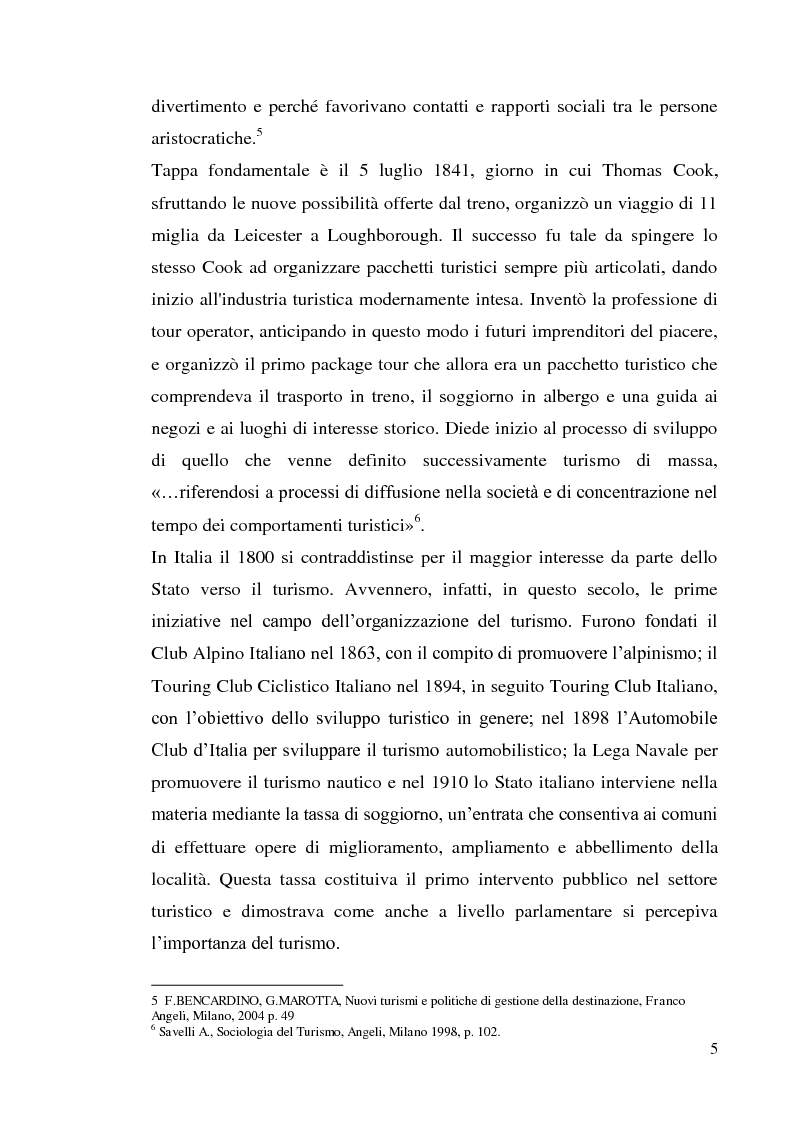 Anteprima della tesi: Le politiche di sviluppo turistico in Sicilia dal 1960 al 1980, Pagina 3