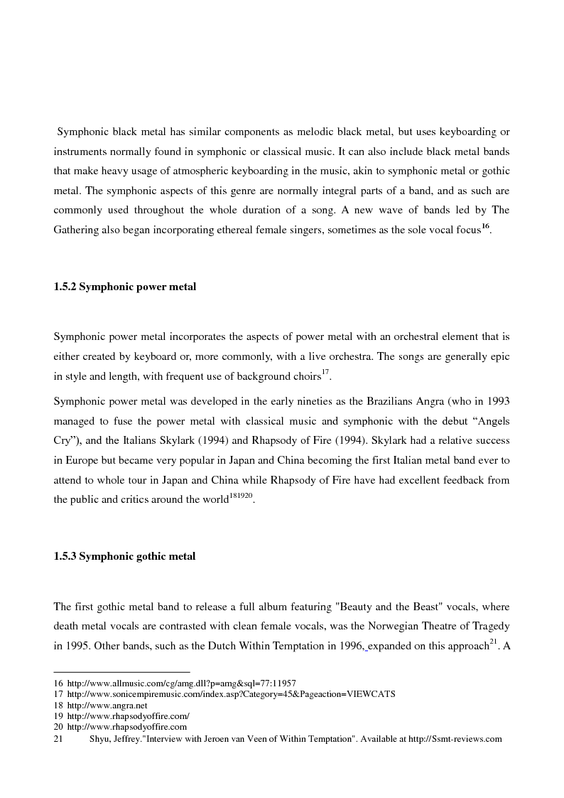 Anteprima della tesi: Evaluation in Online Music Reviews: How Internauts Convey Their Opinions, Pagina 7