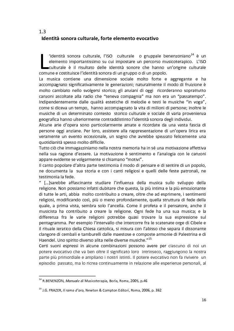 Anteprima della tesi: Memoria musicale e malattia di Alzheimer, Pagina 9