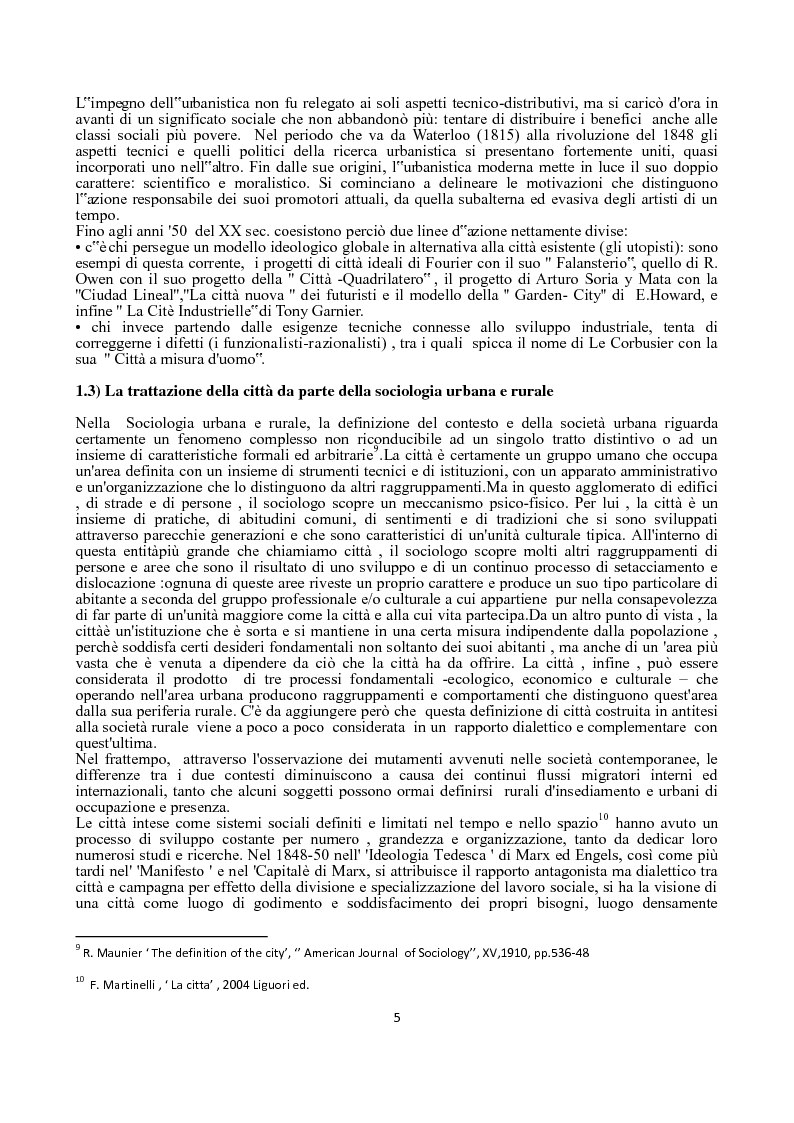 Anteprima della tesi: La città sostenibile: il progetto di insediamento eco-sociale di Cherbonhof, Bamberg, Pagina 6