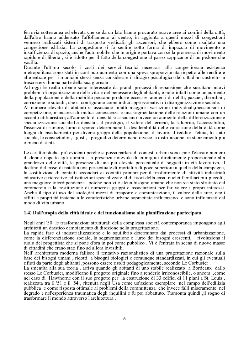Anteprima della tesi: La città sostenibile: il progetto di insediamento eco-sociale di Cherbonhof, Bamberg, Pagina 9
