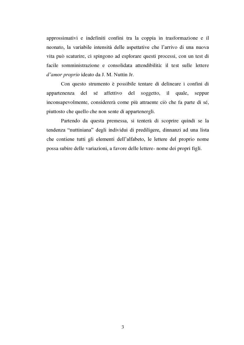 Anteprima della tesi: Il sè cognitivo e il sè affettivo. Processi d'identità, Pagina 4
