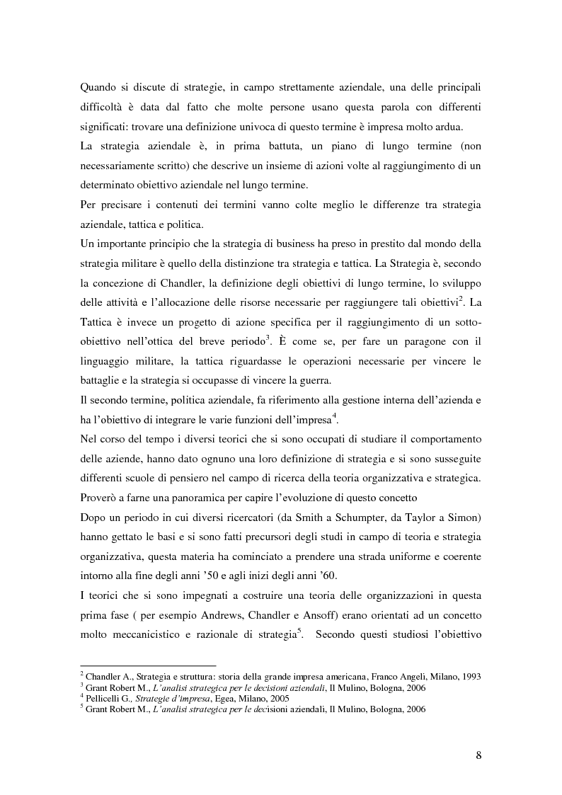 Anteprima della tesi: Strategie aziendali e creatività: il progetto Elica Unlimited, Pagina 9