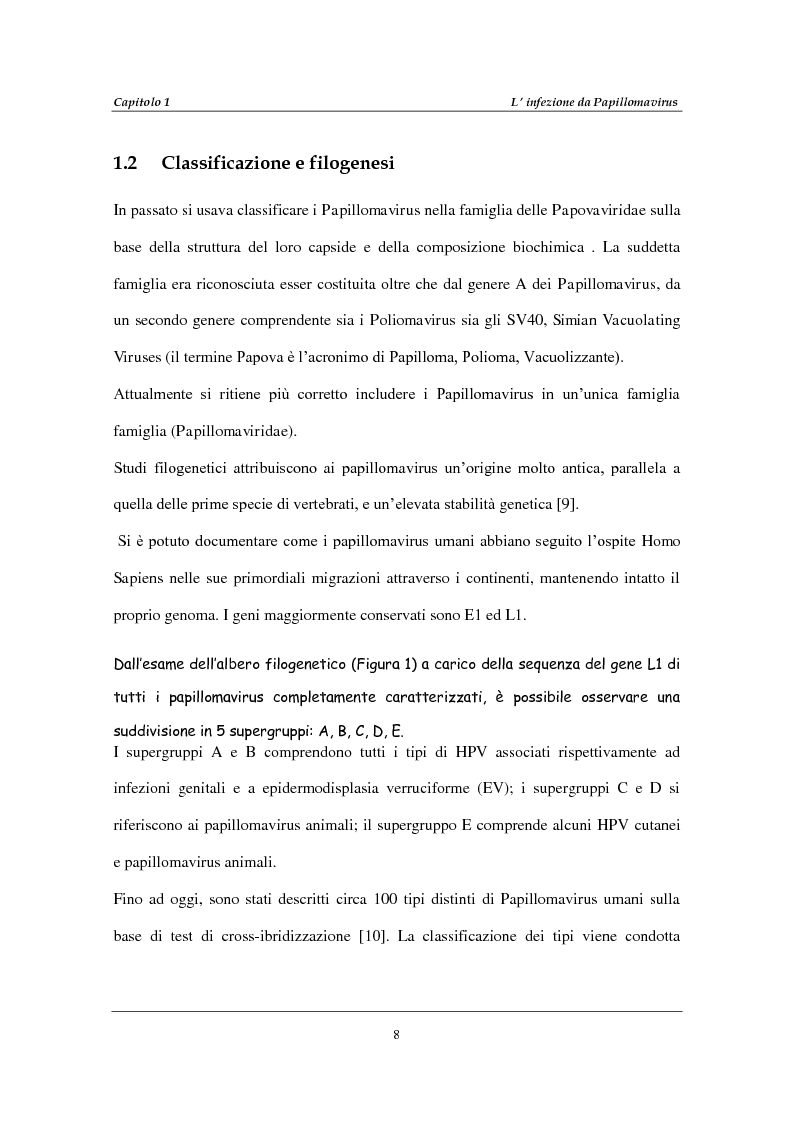 Anteprima della tesi: Infezione da Human Papillomavirus (HPV) in soggetti positivi per HIV-1, Pagina 4