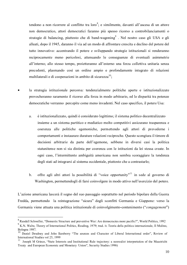 Anteprima della tesi: La politica estera cinese e la questione nucleare nordcoreana: la nuova sfida del Nord Est asiatico, Pagina 7