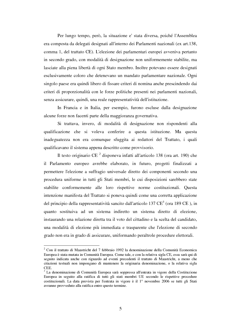 Anteprima della tesi: I sistemi elettorali nazionali per le elezioni europee, Pagina 3