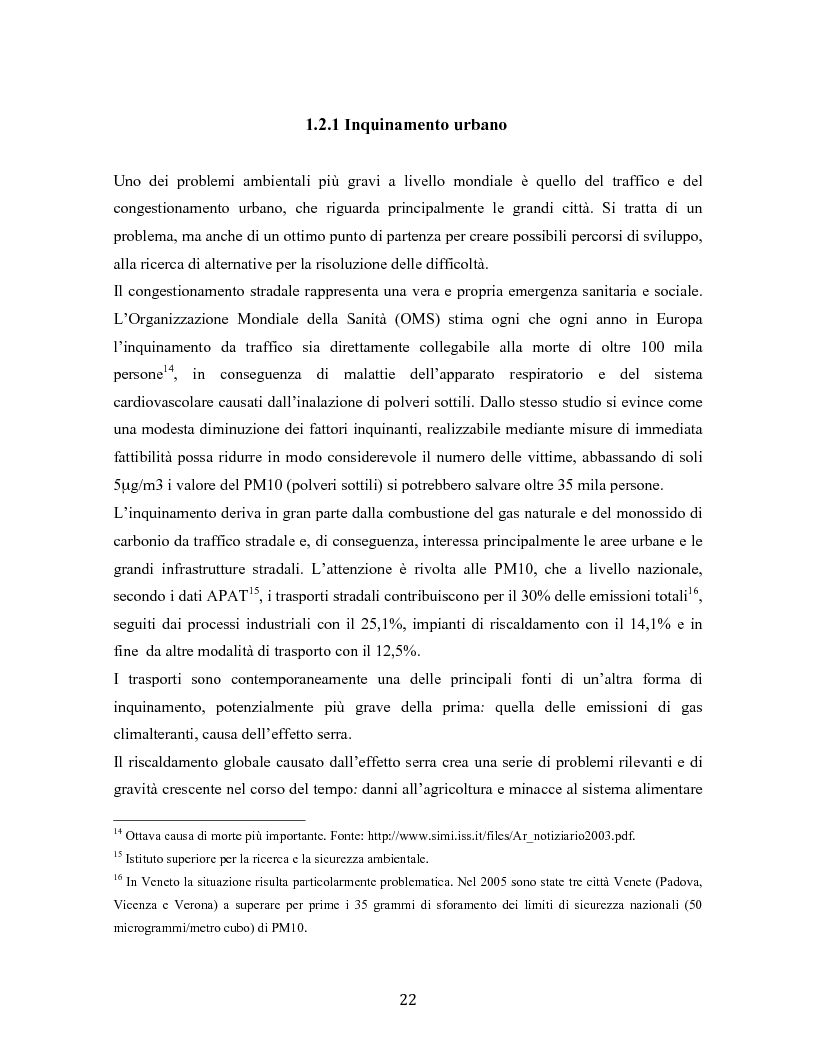 Estratto dalla tesi: Criticità tecniche ed economiche nella diffusione dell'auto elettrica
