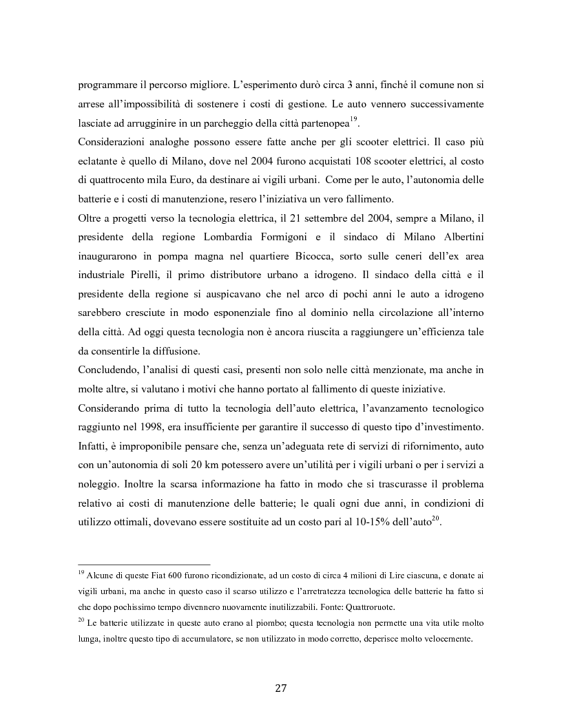 Anteprima della tesi: Criticità tecniche ed economiche nella diffusione dell'auto elettrica, Pagina 10