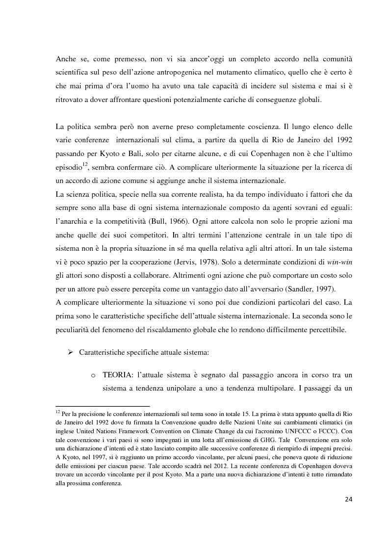 Estratto dalla tesi: La politica energetica europea: alla ricerca di un nuovo paradigma