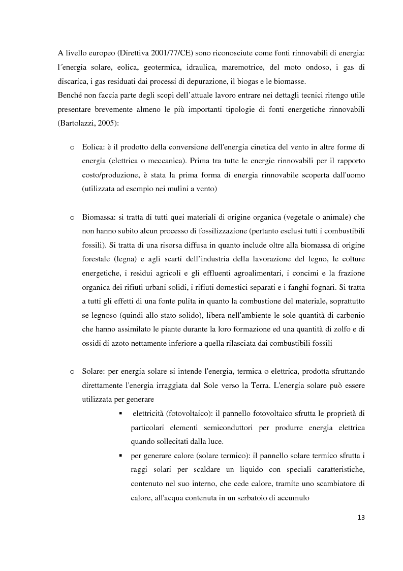 Anteprima della tesi: La politica energetica europea: alla ricerca di un nuovo paradigma, Pagina 11