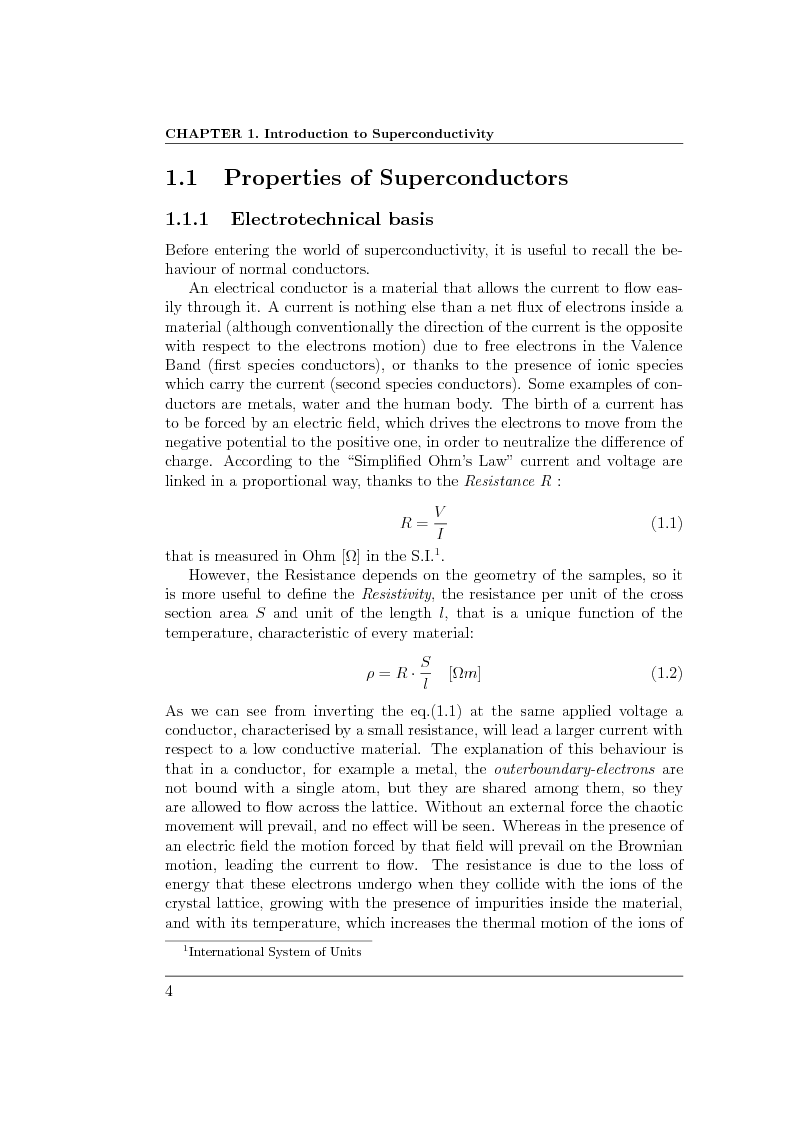 Estratto dalla tesi: Numerical Analysis of the Electrical Interconnections Between LHC Superconducting Magnets