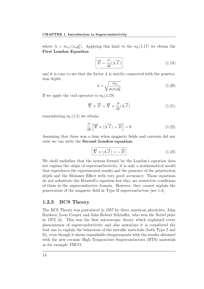 Anteprima della tesi: Numerical Analysis of the Electrical Interconnections Between LHC Superconducting Magnets, Pagina 15