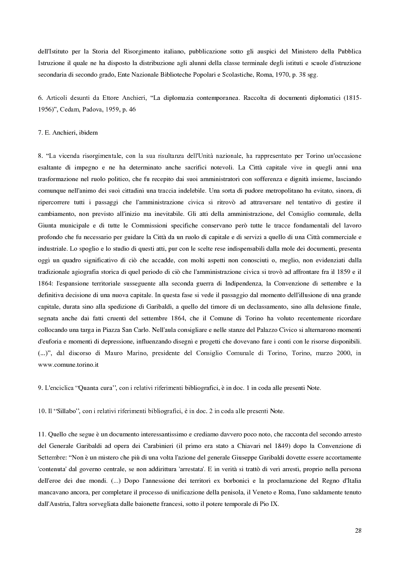 Estratto dalla tesi: Giuseppe Mazzini, Pio IX e il Concilio Ecumenico Vaticano I: fede e laicità nell'Italia risorgimentale