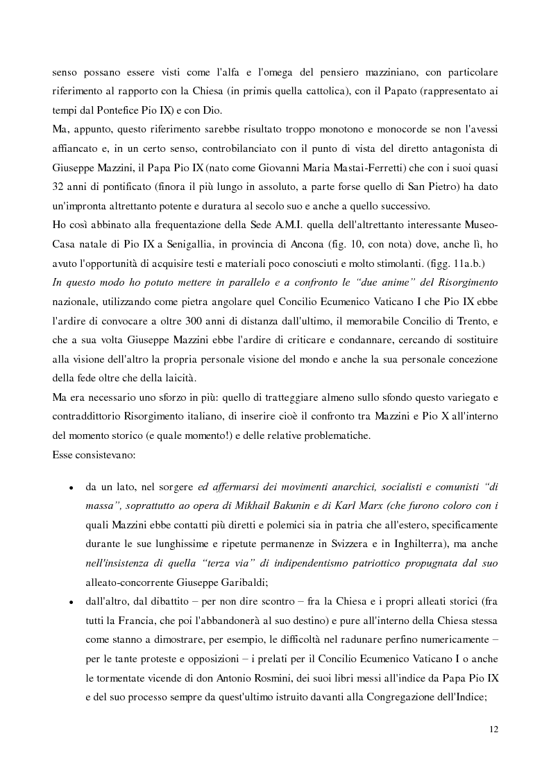 Anteprima della tesi: Giuseppe Mazzini, Pio IX e il Concilio Ecumenico Vaticano I: fede e laicità nell'Italia risorgimentale, Pagina 3