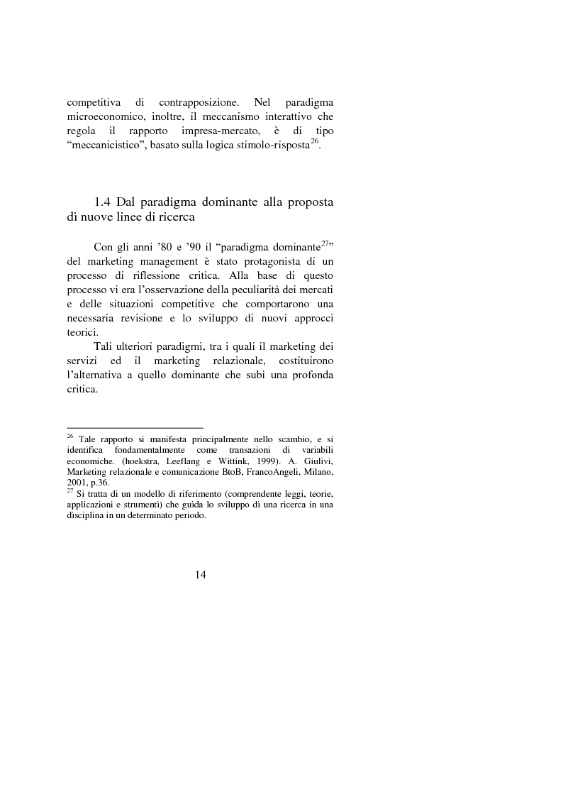 Anteprima della tesi: Il marketing relazionale nei mercati business-to-business, Pagina 15