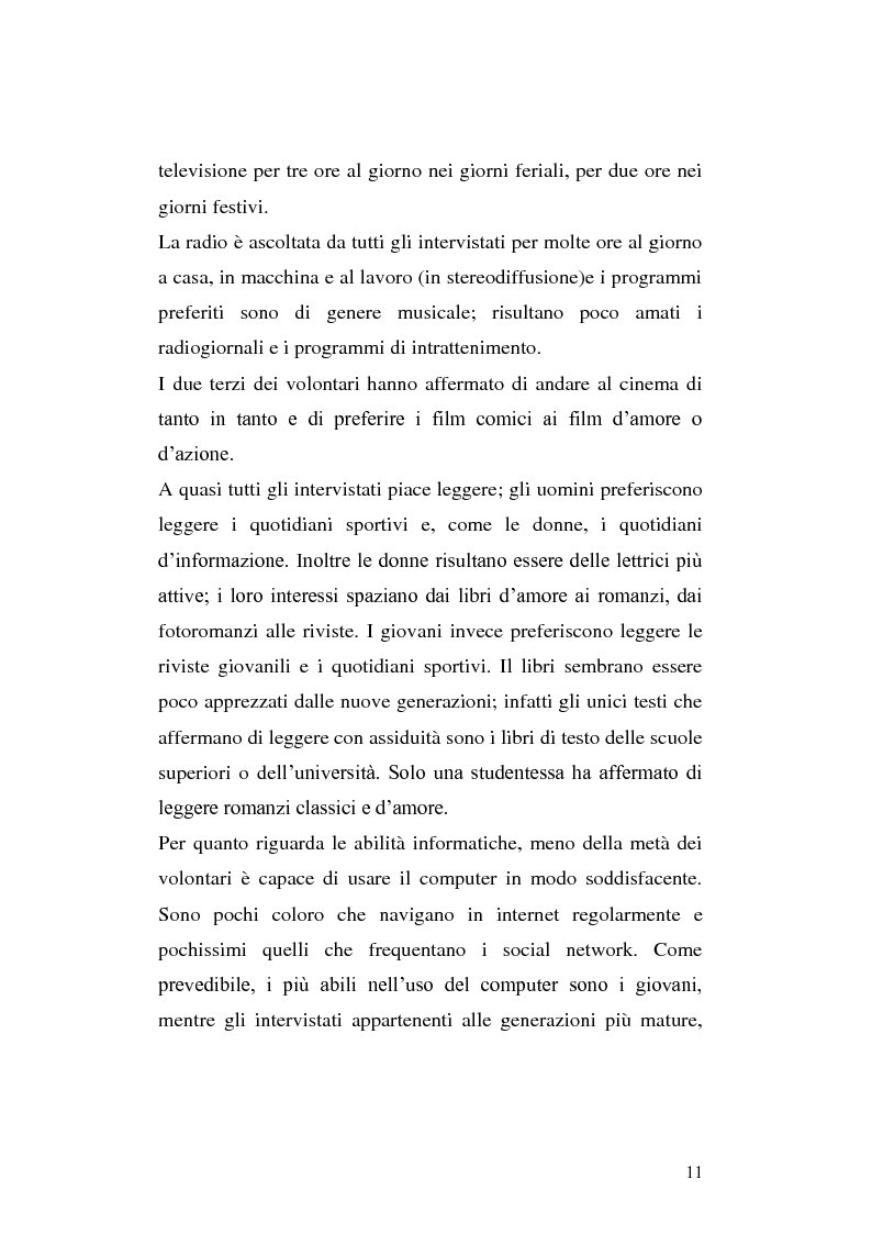 Anteprima della tesi: L'uso del dialetto e dell'italiano a Teggiano (Salerno). Un'inchiesta sul campo., Pagina 8