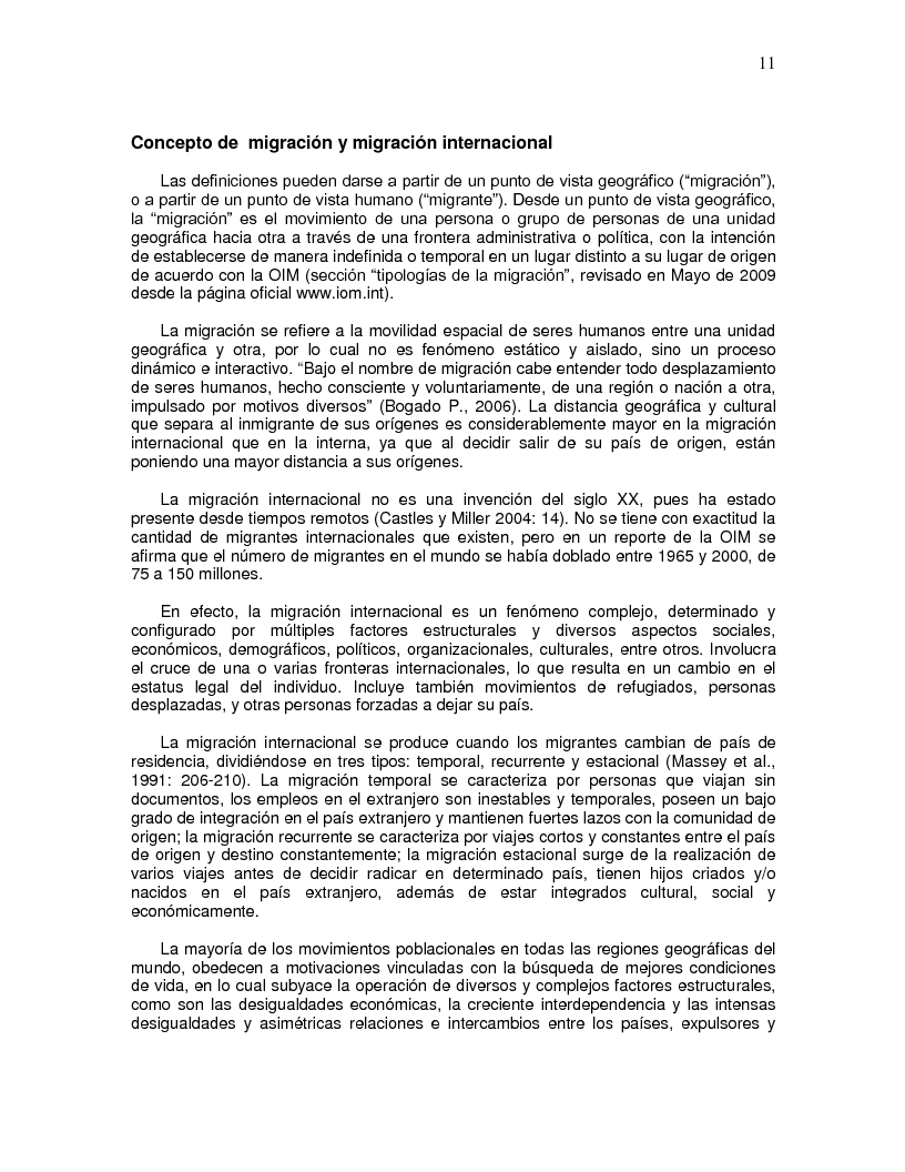 Anteprima della tesi: Las actividades del Instituto de los Mexicanos en el Exterior en Minnesota: Aciertos y Desaciertos, percepciones de migrantes, Pagina 12