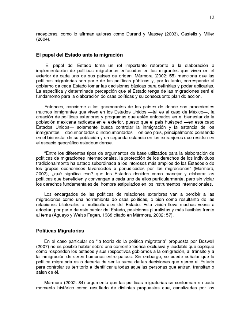 Anteprima della tesi: Las actividades del Instituto de los Mexicanos en el Exterior en Minnesota: Aciertos y Desaciertos, percepciones de migrantes, Pagina 13