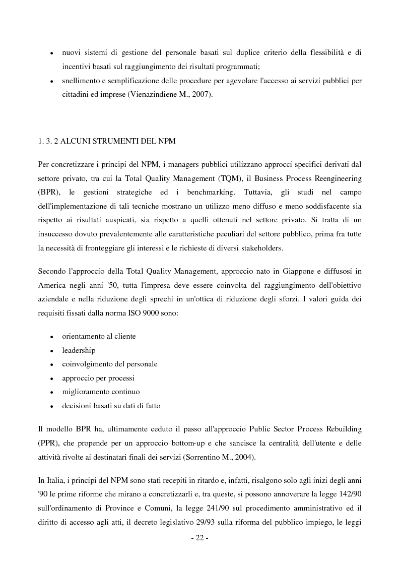 Anteprima della tesi: Il controllo e la pianificazione strategica nelle amministrazioni centrali: evoluzione e prospettive di sviluppo, Pagina 15