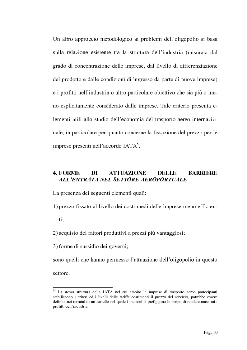 Anteprima della tesi: Infrastrutture aeroportuali e reti di servizi complementari al settore marittimo, Pagina 10
