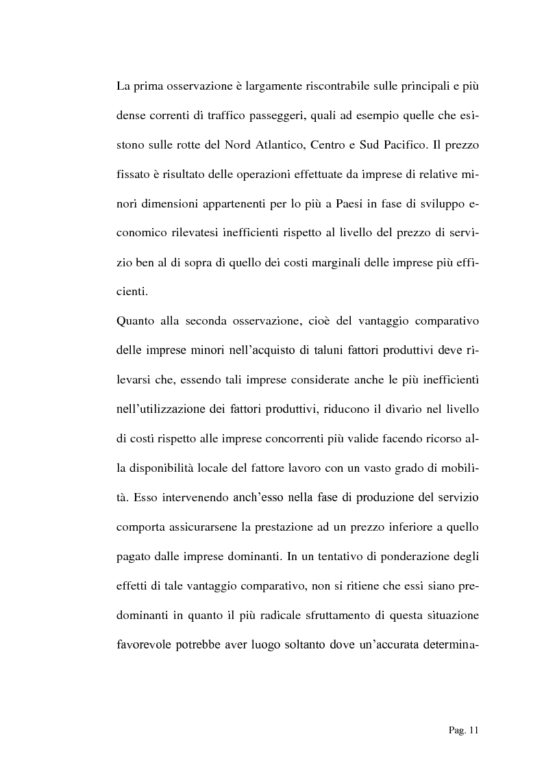 Anteprima della tesi: Infrastrutture aeroportuali e reti di servizi complementari al settore marittimo, Pagina 11