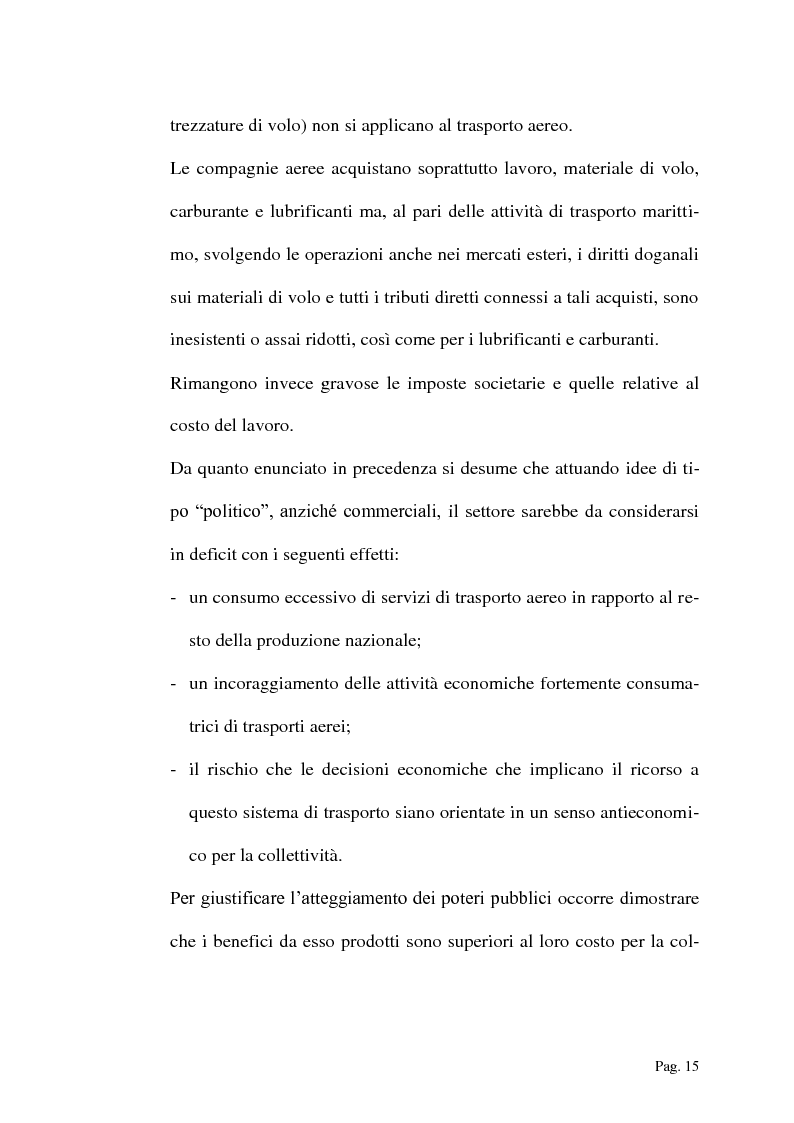 Anteprima della tesi: Infrastrutture aeroportuali e reti di servizi complementari al settore marittimo, Pagina 15