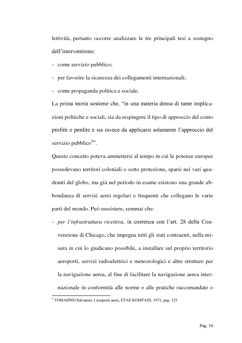 Anteprima della tesi: Infrastrutture aeroportuali e reti di servizi complementari al settore marittimo, Pagina 16