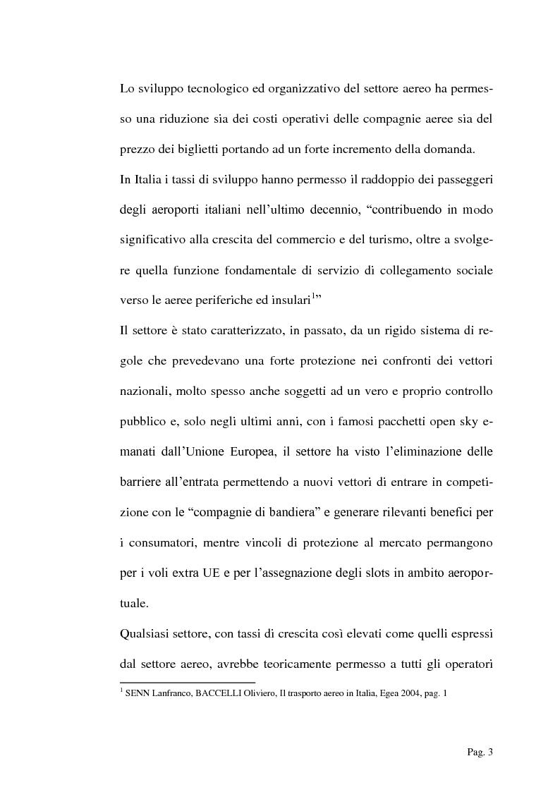 Anteprima della tesi: Infrastrutture aeroportuali e reti di servizi complementari al settore marittimo, Pagina 3